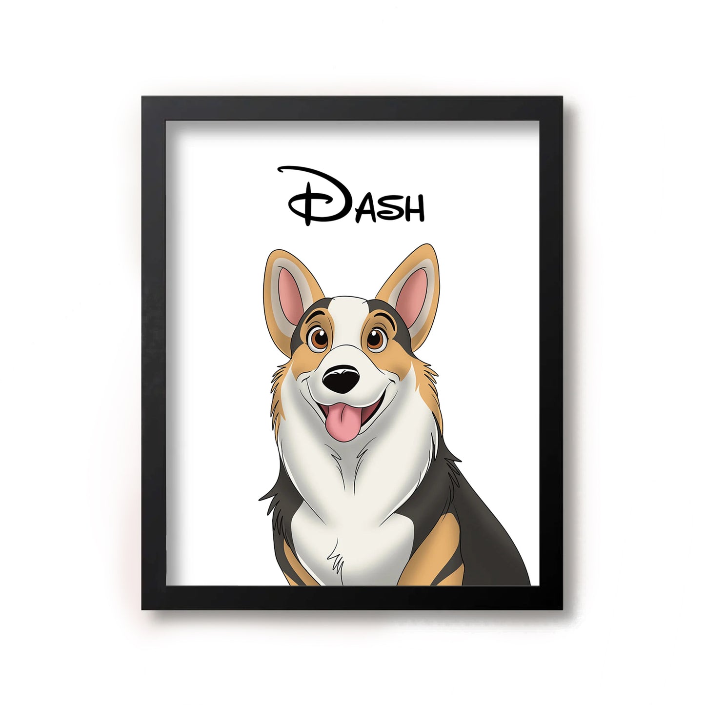 Disneyfy Pet Cartoon Hand Drawn Portrait