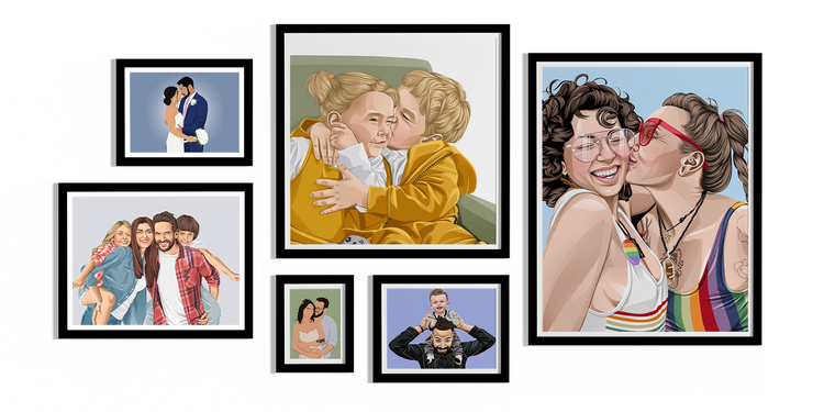 The Custom Portrait Shop™ - Turn Photos Into Memorable Art