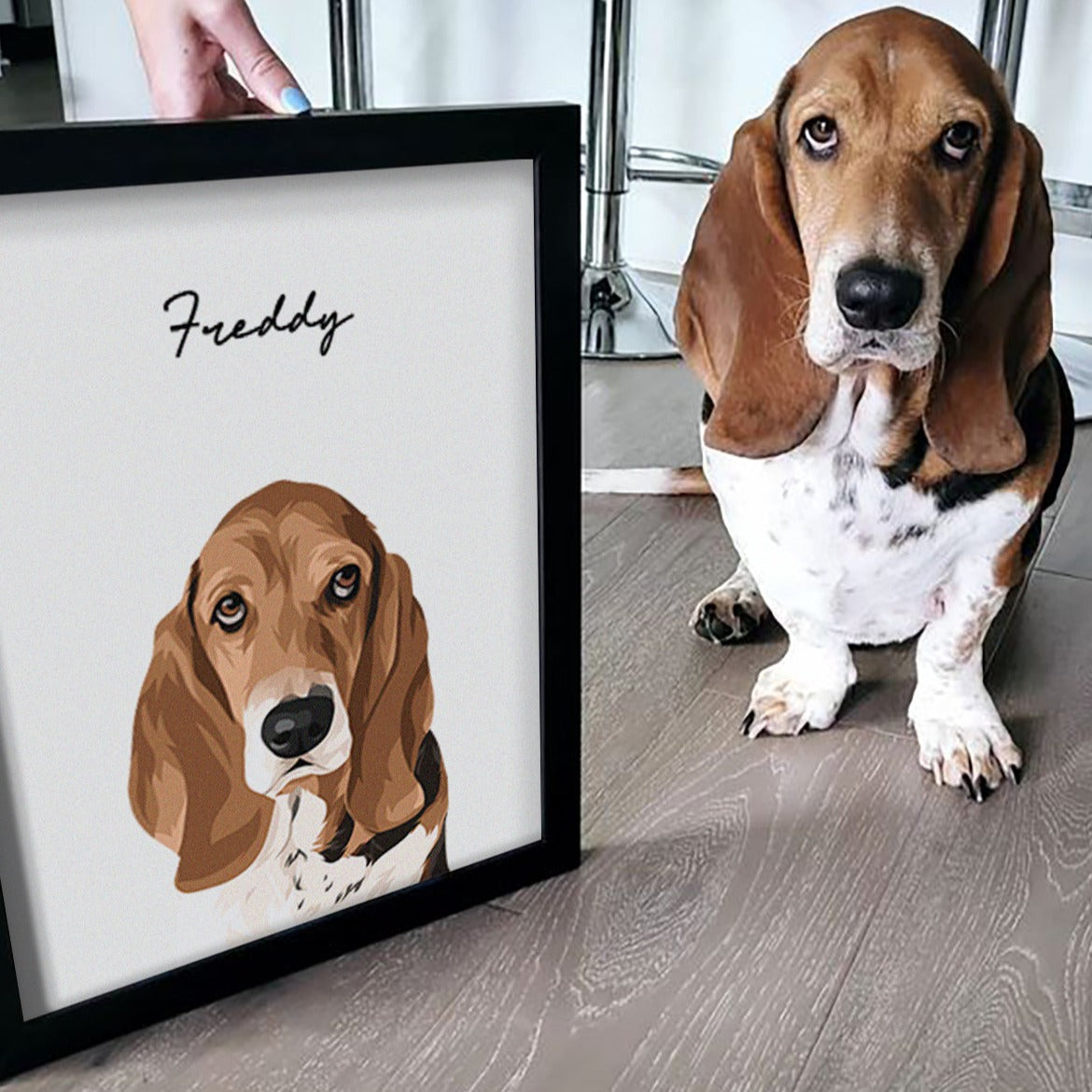 Pet Realistic Hand Drawn Portrait