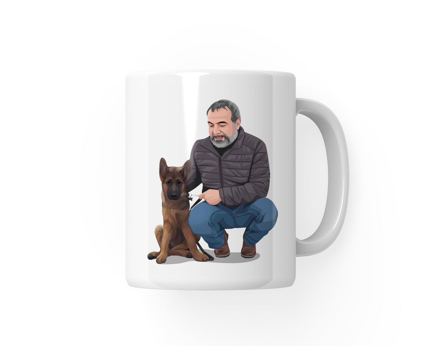 Hand Drawn Cartoon Pet Mug