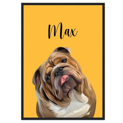 Pet Realistic Hand Drawn Portrait