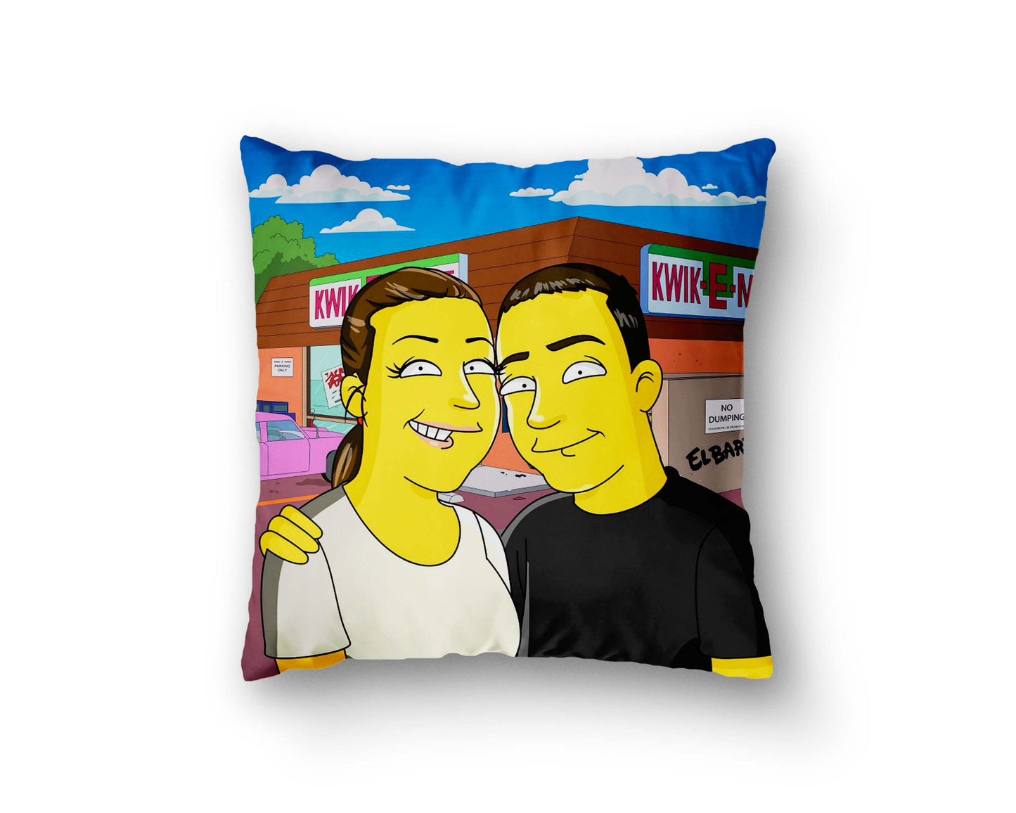 Hand Drawn Simpsonify Custom Portrait